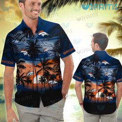 Broncos Hawaiian Shirt Orange Crush Came All Day Denver Broncos Gift