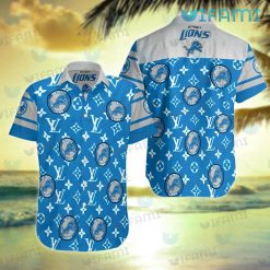 Lions Hawaiian Shirt Field Frenzy Detroit Lions Gift