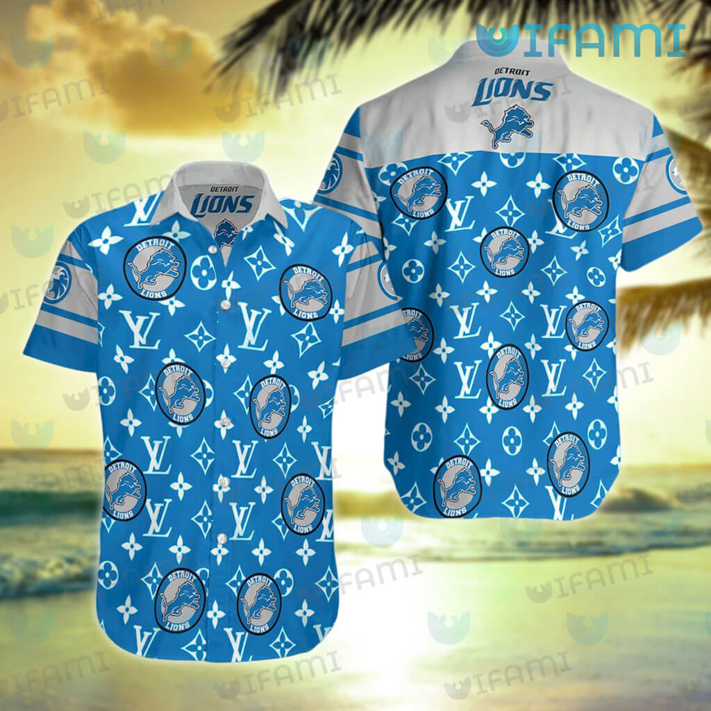 detroit lions hawaiian shirt