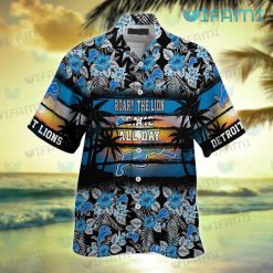 Detroit Lions Hawaiian Shirt Scoring Style Detroit Lions Present