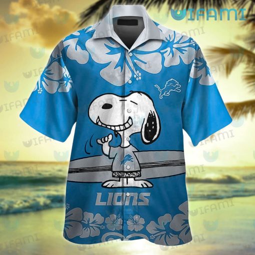 Detroit Lions Hawaiian Shirt Touchdown Trends Detroit Lions Gift