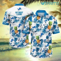 Detroit Lions Hawaiian Shirt Victory Verve Detroit Lions Gift