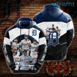 Detroit Tigers Hoodie 3D Baseball Team Detroit Tigers Gift
