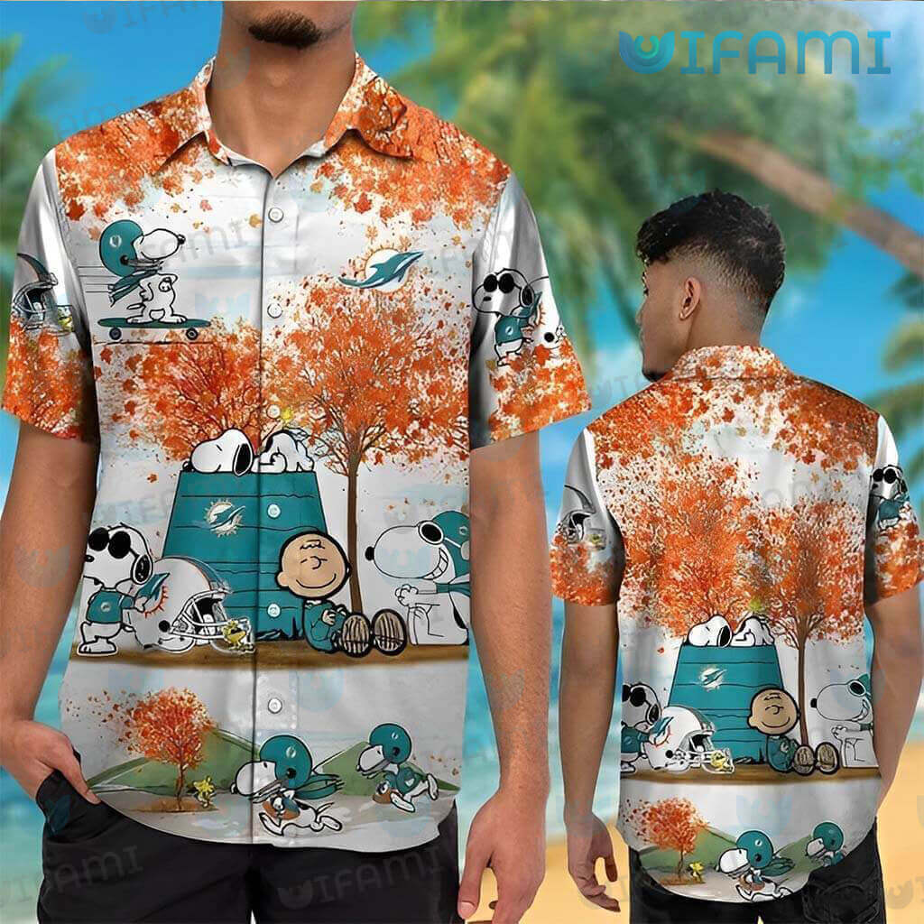 Personalized Miami Dolphins Hawaiian Shirt NFL Football Hawaiian