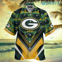 Green Bay Packers Hawaiian Shirt Skillful Style Packers Gift