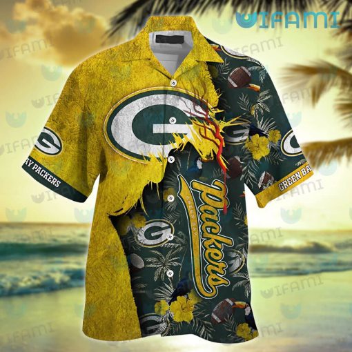 Green Bay Packers Hawaiian Shirt Sporty Swag Green Bay Gifts