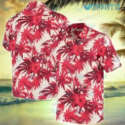 Nebraska Hawaiian Shirt Hibiscus Pattern Nebraska Cornhuskers Gift