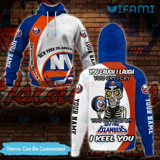 Islanders Hoodie 3D Achmed You Cry I Cry Custom New York Islanders Gift