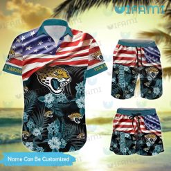 Jacksonville Jaguars Hawaiian Shirt USA Flag Delightful Custom Jaguars Gifts