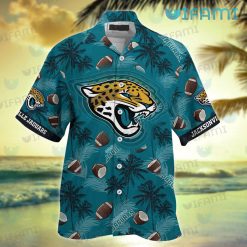 Jaguars Hawaiian Shirt Bonus Jacksonville Jaguars Present Front