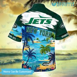 Jets Hawaiian Shirt Meticulous NY Jets Present Back