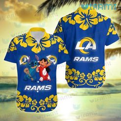 LA Rams Hawaiian Shirt Stich And Lilo Rams Gift