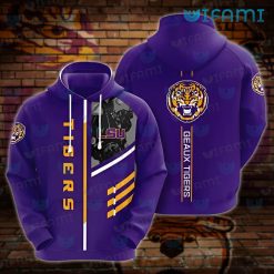 LSU Tigers Hoodie 3D Geaux Tigers New LSU Gifts For Him
