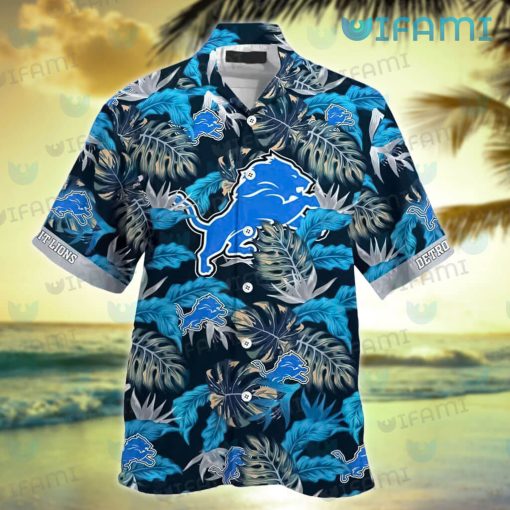 Lions Hawaiian Shirt Field Frenzy Detroit Lions Gift