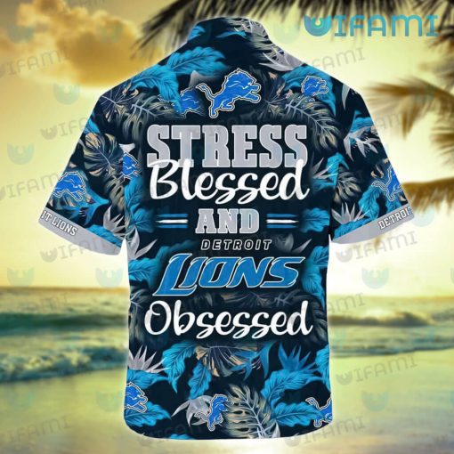 Lions Hawaiian Shirt Field Frenzy Detroit Lions Gift