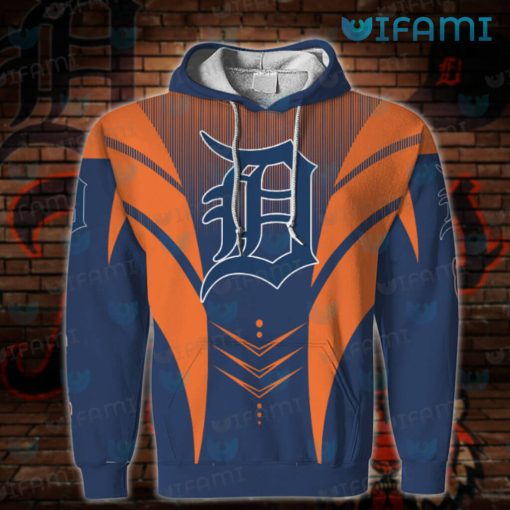 Mens Detroit Tigers Hoodie 3D Armor Design Detroit Tigers Gift