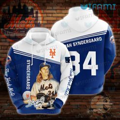 Mets Hoodie 3D Noah Syndergaard 84 Signature New York Mets Gift
