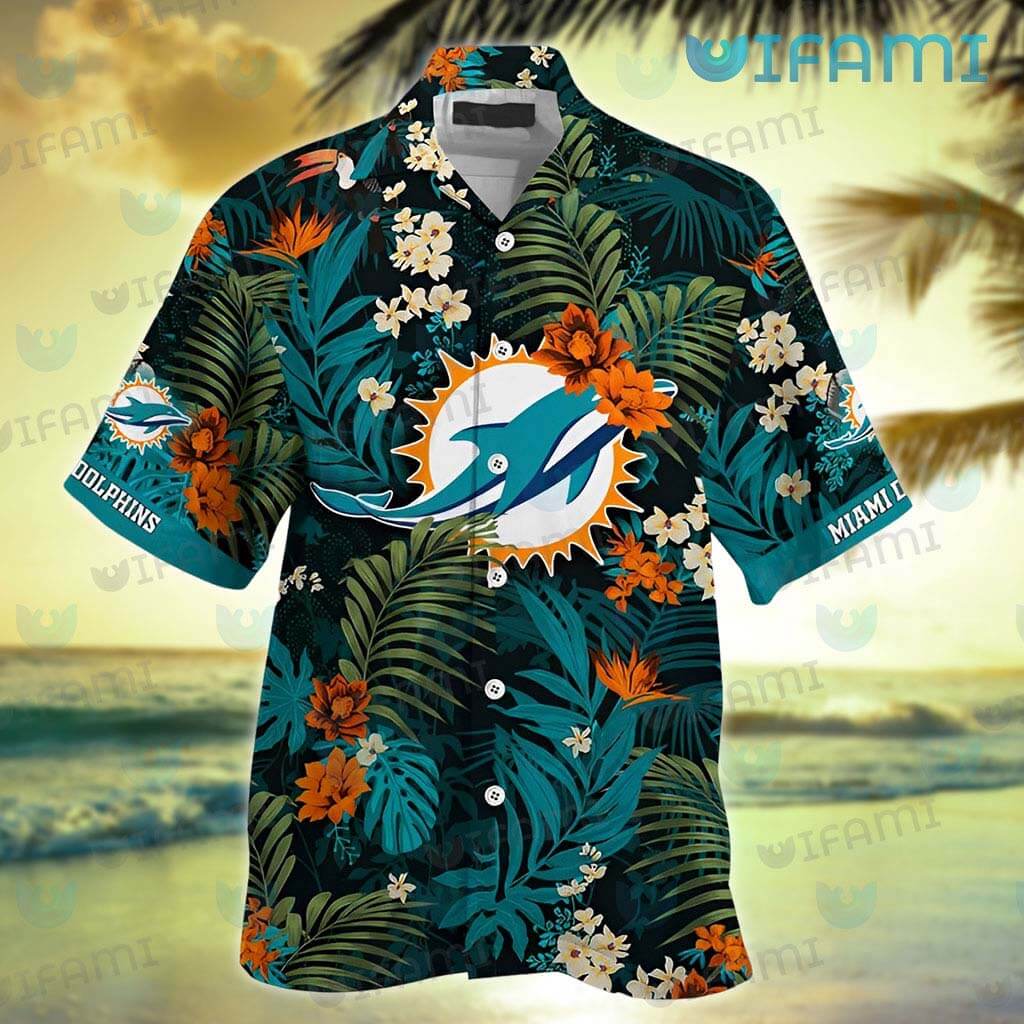 Miami Dolphins Hawaiian Shirt Fanatic Supporter Collection Miami Dolphins  Gift - Personalized Gifts: Family, Sports, Occasions, Trending
