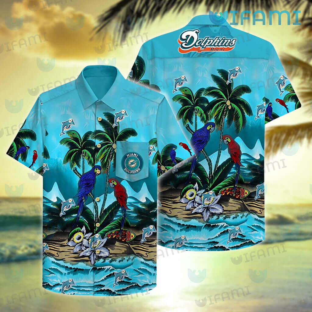 Miami Dolphins Hawaiian Shirt Pro Sports Fan Essential Miami