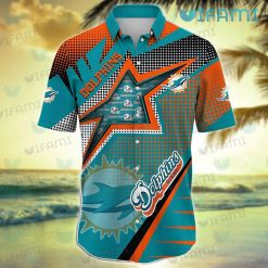 Miami Dolphins Hawaiian Shirt Team Colors Inspiration Miami Dolphins Present