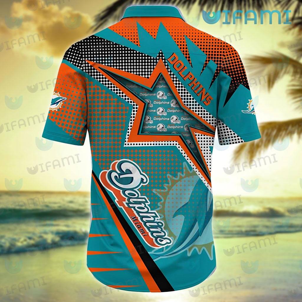 Miami Dolphins Hawaiian Shirt Team Colors Inspiration Miami Dolphins Gift -  Personalized Gifts: Family, Sports, Occasions, Trending
