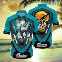 Miami Dolphins Hawaiian Shirt Iconic Sports Logo Miami Dolphins Gift