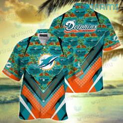 Miami Dolphins Hawaiian Shirt Pro Sports Fan Essential Miami Dolphins Gift