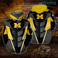 Michigan Wolverines Hoodie 3D Armor Design Wolverines Gift