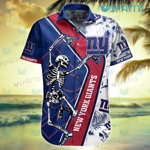 NY Giants Hawaiian Shirt Sporty Style New York Giants Gift