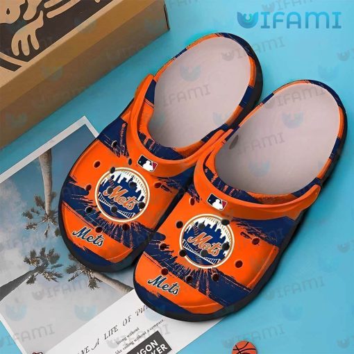 NY Mets Crocs Iconic Team Emblem Mets Gift