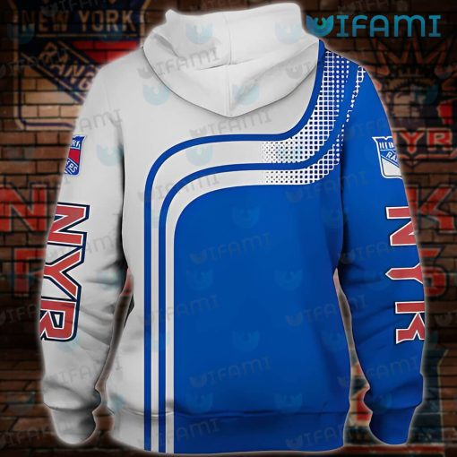 NY Rangers Hoodie Mens Dot Pattern New York Rangers Gift