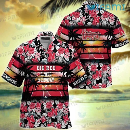 Nebraska Hawaiian Shirt Came All Day Nebraska Cornhuskers Gift