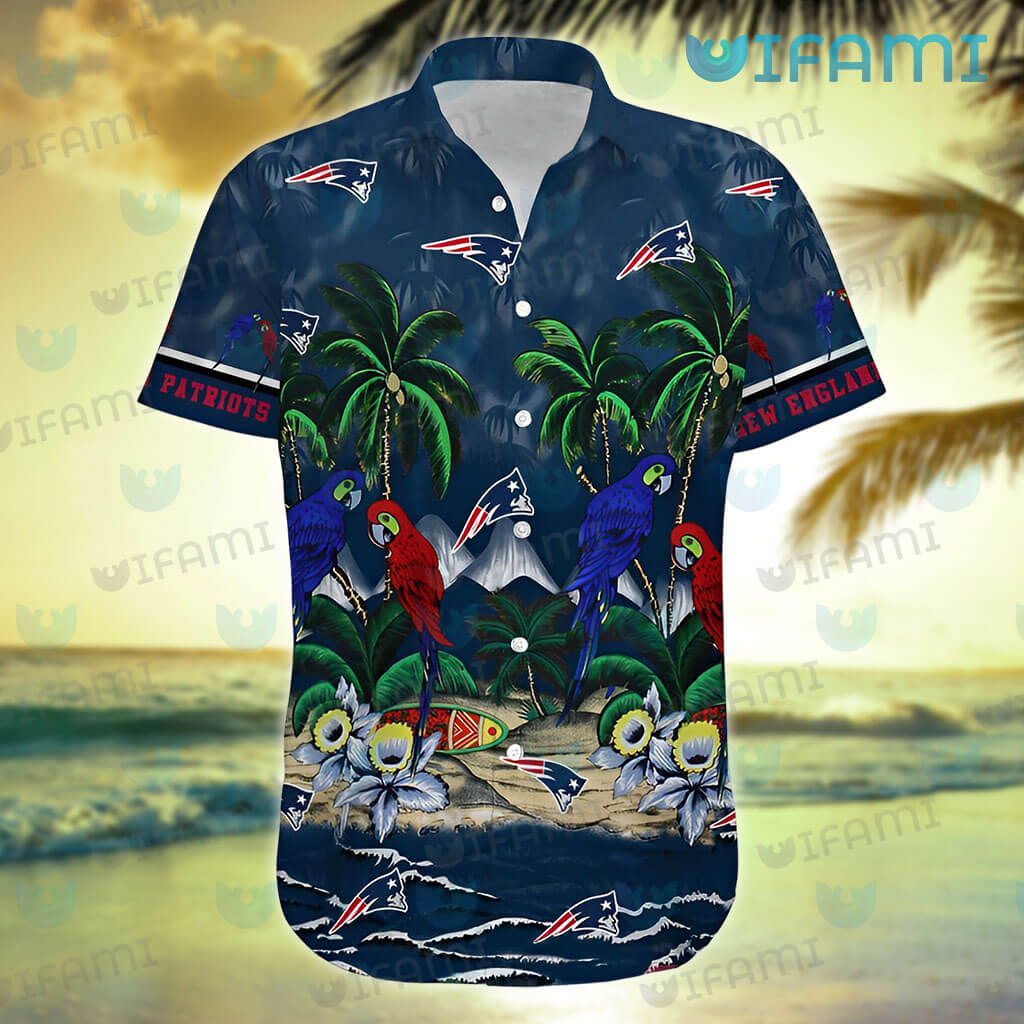 Patriots Hawaiian Shirt Team Time Fun Unique Gifts For Patriots Fans -  Personalized Gifts: Family, Sports, Occasions, Trending