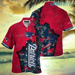 New England Patriots Hawaiian Shirt Victory Vibes Patriots Gift