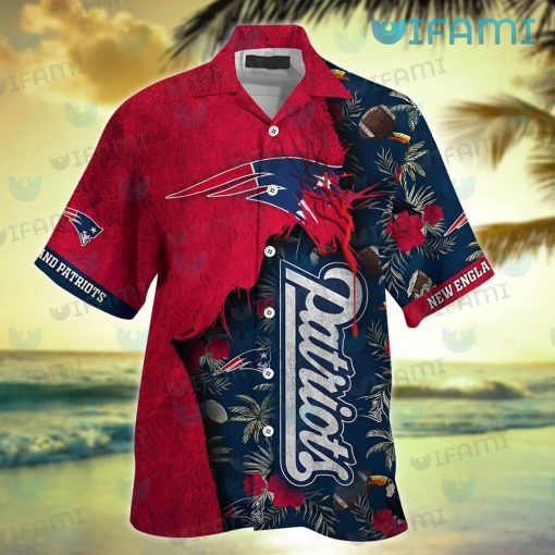 New England Patriots Hawaiian Shirt Victory Vibes Patriots Gift
