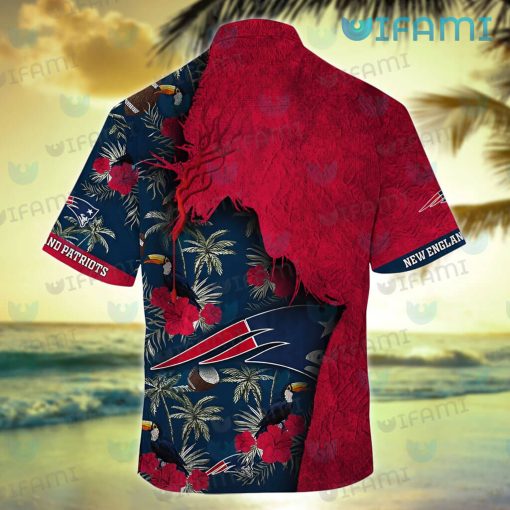 New England Patriots Hawaiian Shirt Victory Vibes Patriots Gift