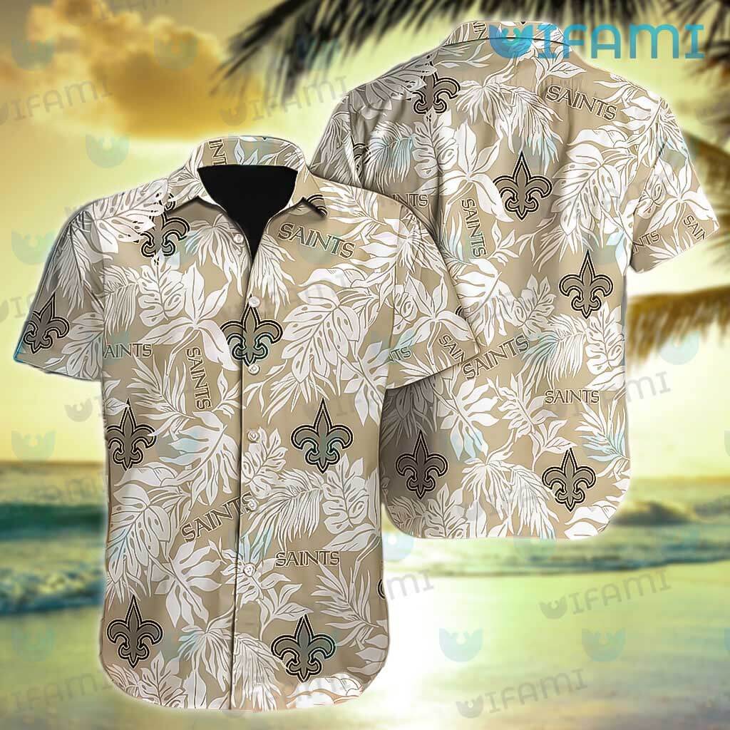 Saints Hawaiian Shirt New Orleans Saints Mens Aloha Tropical Best Hawaiian  Shirts - Upfamilie Gifts Store