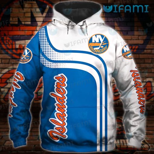 New York Islanders Hoodie 3D Dot Pattern NY Islanders Gift