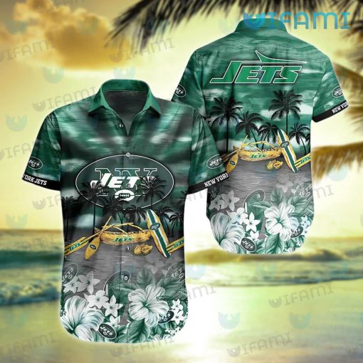 New York Jets Hawaiian Shirt Graceful Gifts For Jets Fans