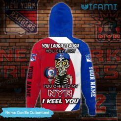 New York Rangers Hoodie 3D Achmed You Cry I Cry I Keel You Custom New York Rangers Gift