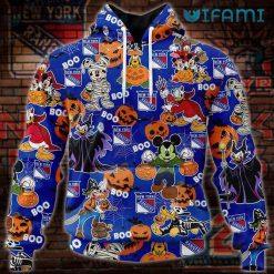 New York Rangers Hoodie 3D Mummy Mickey Friends New York Rangers Present