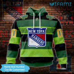 New York Rangers Hoodie 3D StPatricks Day Design Custom New York Rangers Gift