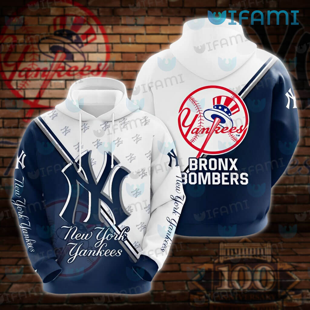 New York Yankees Hoodie 3D Big Logo NY Yankees Gift - Personalized Gifts:  Family, Sports, Occasions, Trending