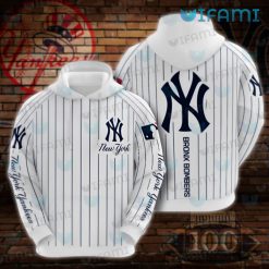 New York Yankees Hoodie 3D Stripe Pattern Yankees Gift