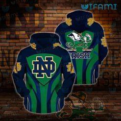 Notre Dame Hoodie Mens Armor Design New Notre Dame Gifts For Dad