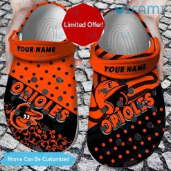 Orioles Crocs Fanatical Footwear Personalized Baltimore Orioles Gift