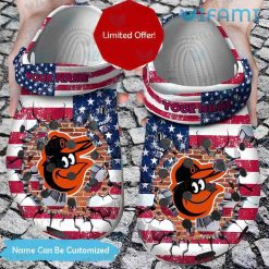 Orioles Crocs Iconic Team Emblem Custom Baltimore Orioles Gift