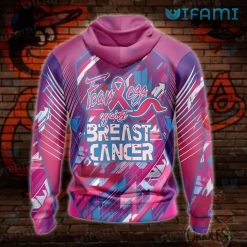 Orioles Hoodie 3D Fearless Again Breast Cancer Baltimore Orioles Present Back