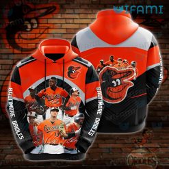 Orioles Hoodie 3D Player Signature Baltimore Orioles Gift
