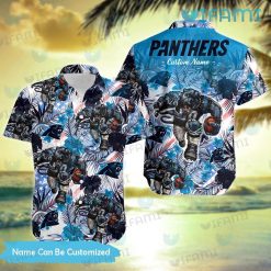 Panthers Hawaiian Shirt Personalized Carolina Panthers Gift